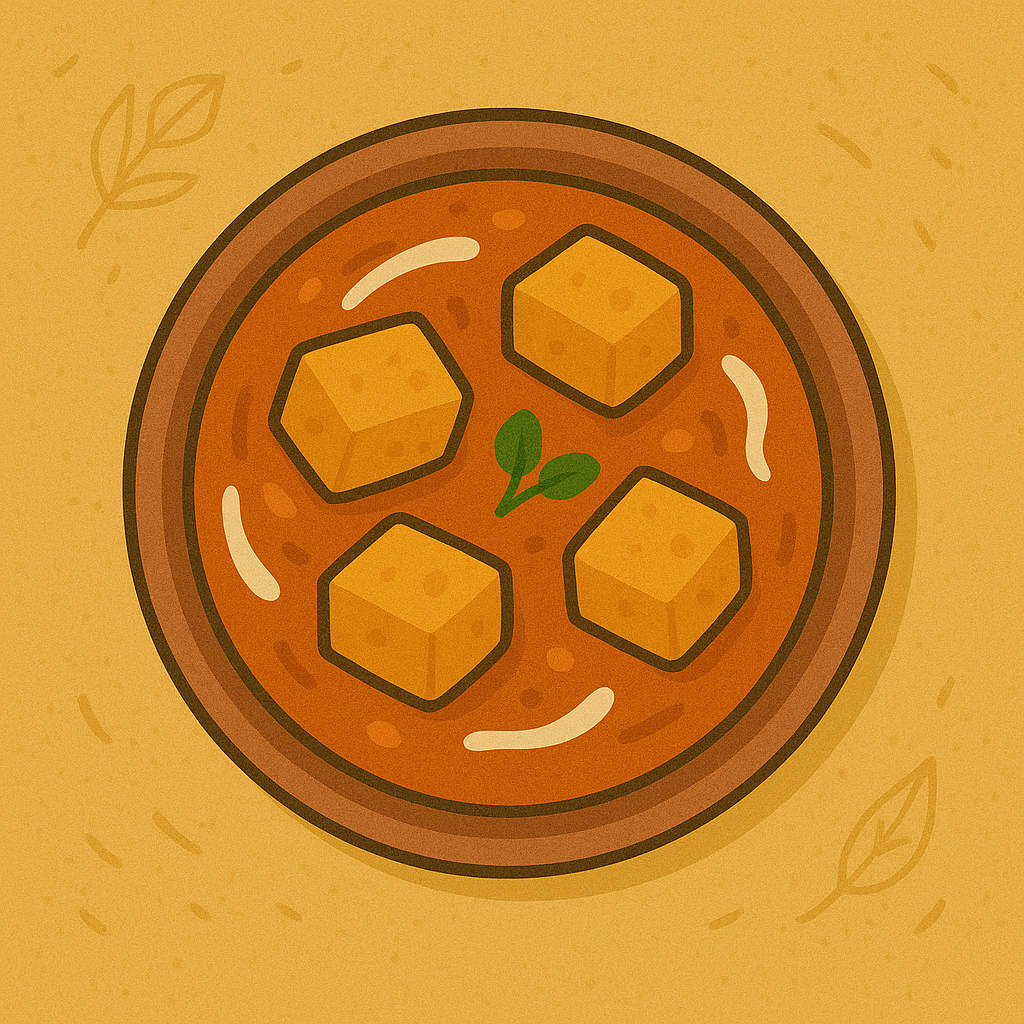 Chappathi + Paneer Butter masala
